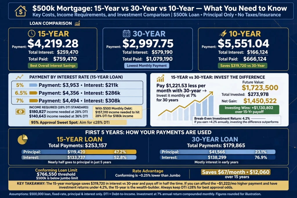 500k Mortgage 15 Years