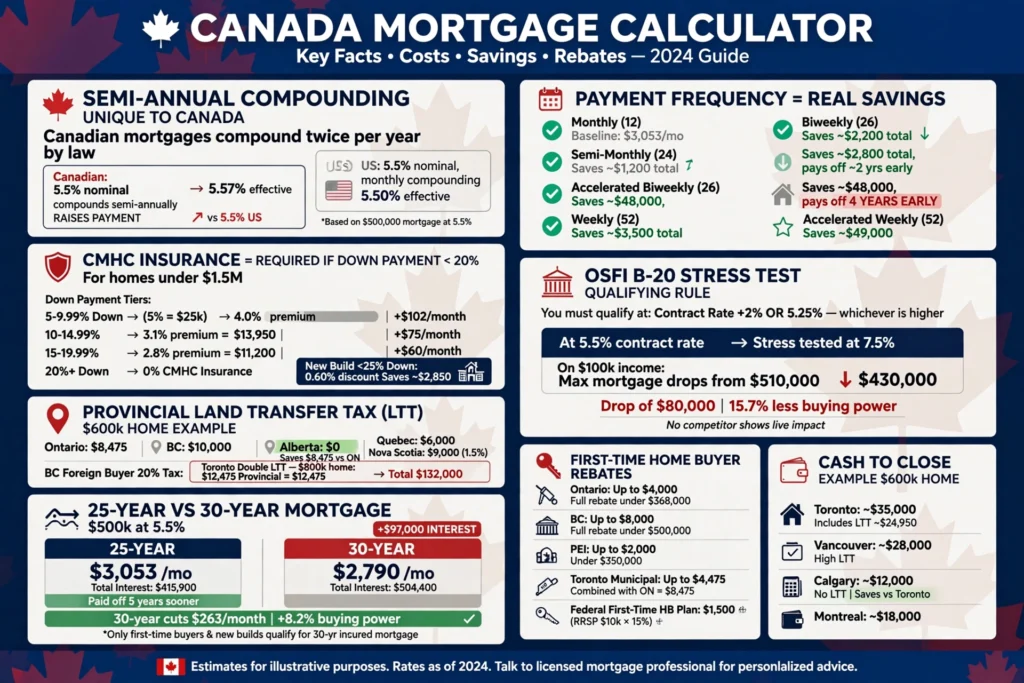 Canada Mortgage Calculator