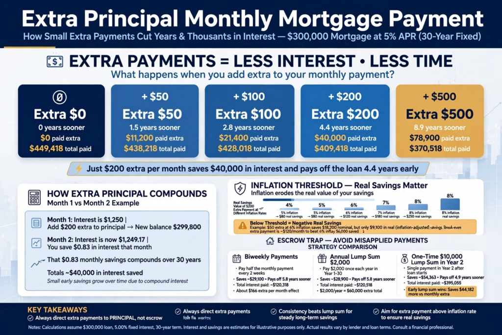 Extra Principal Monthly