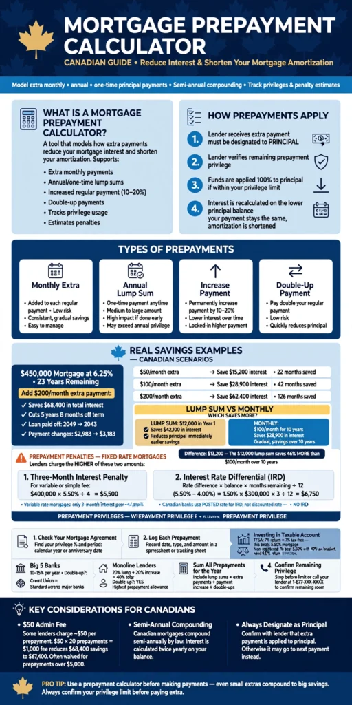 Mortgage Prepayment Calculator